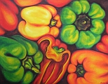 Bold as Brass - oil painting